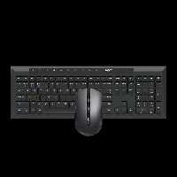 قیمت و خرید کیبورد و ماوس بی سیم رپو Rapoo 8210M Black فروشگاه گیمینگ تکاف