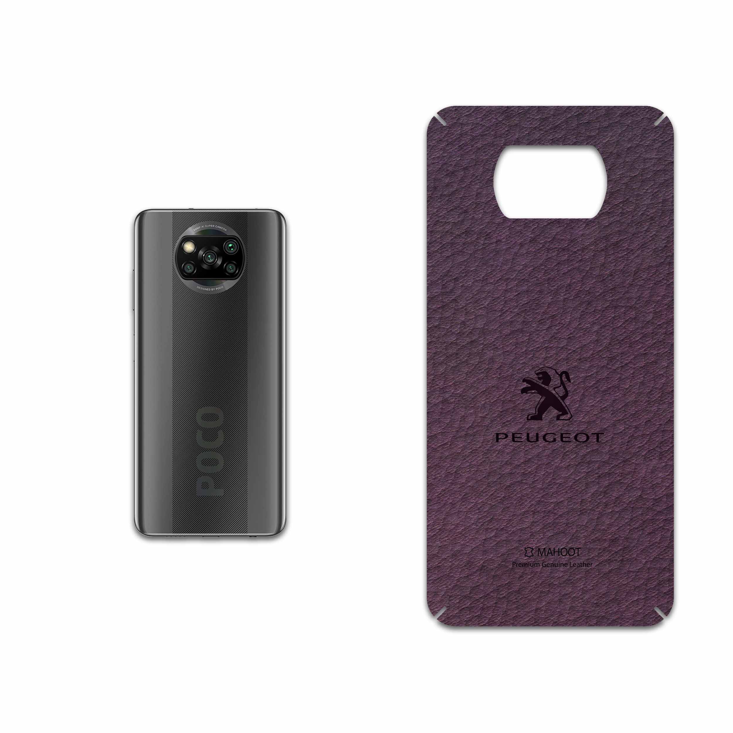 برچسب پوششی ماهوت مدل PL-PEGT مناسب برای گوشی موبایل شیائومی Poco X3 NFC