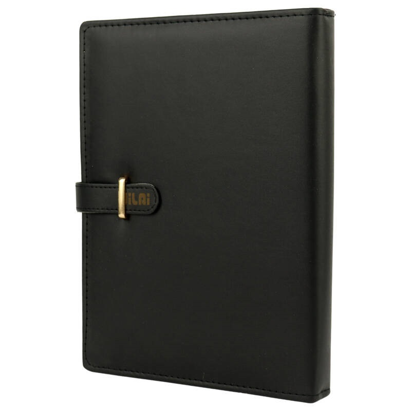 دفتر کلاسوری 100 برگ طرح چرم کلاسیک نیلای Nilai