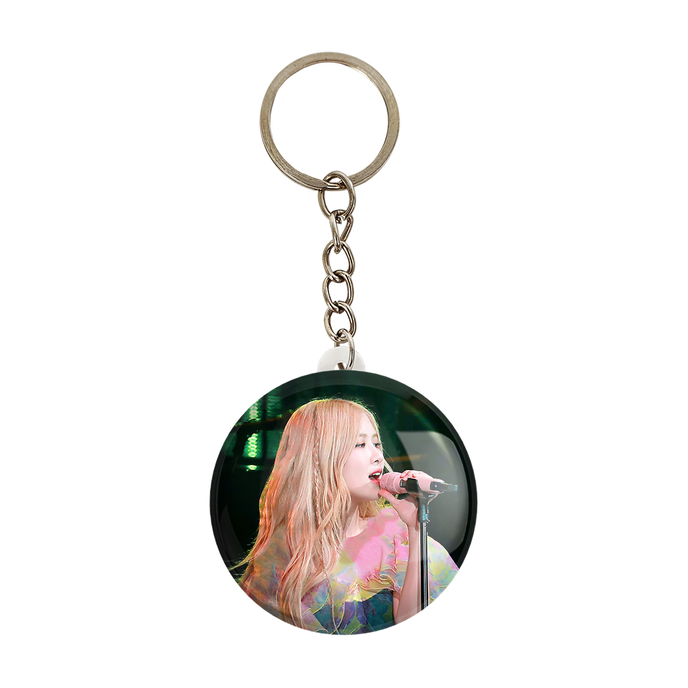 جاکلیدی خندالو مدل رزی بلک پینک کد 14439