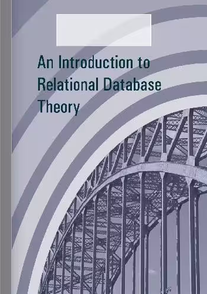 خرید و دانلود نسخه کامل کتاب An Introduction to Relational Database Theory