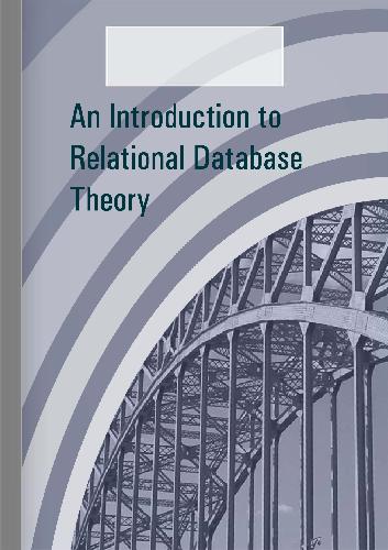 خرید و دانلود نسخه کامل کتاب An Introduction to Relational Database Theory