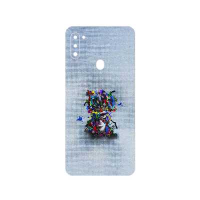 برچسب پوششی ماهوت مدل Collage of surreal Portrait of Women 4 مناسب برای گوشی موبایل سامسونگ Galaxy M11