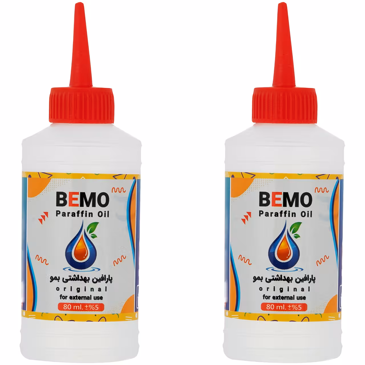 پارافین بمو مدل B100 حجم 80 میلی لیتر بسته 2 عددی