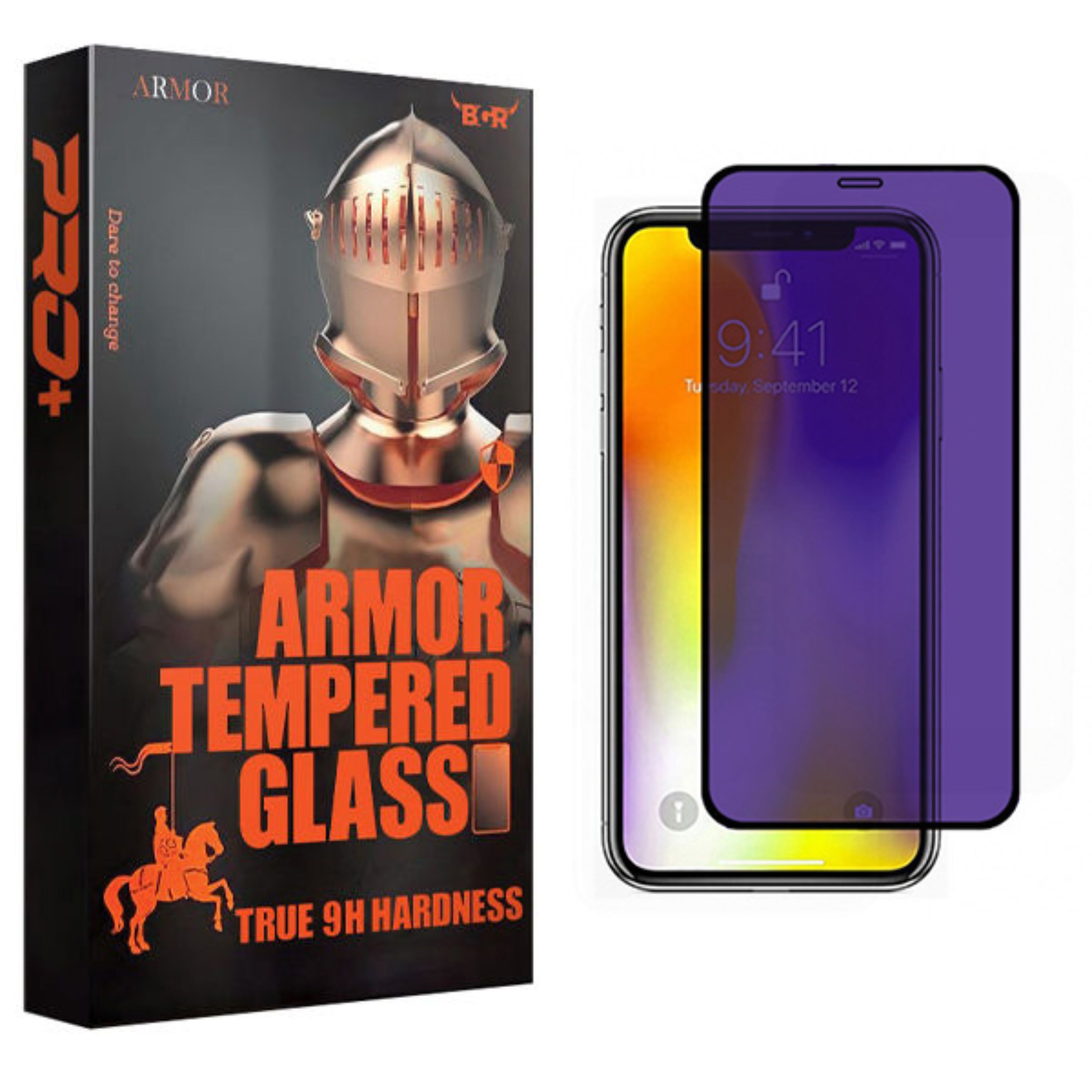 گلس آنتی بلومات آرمور مدل محافظ چشم برای گوشی موبایل Apple iPhone 12   