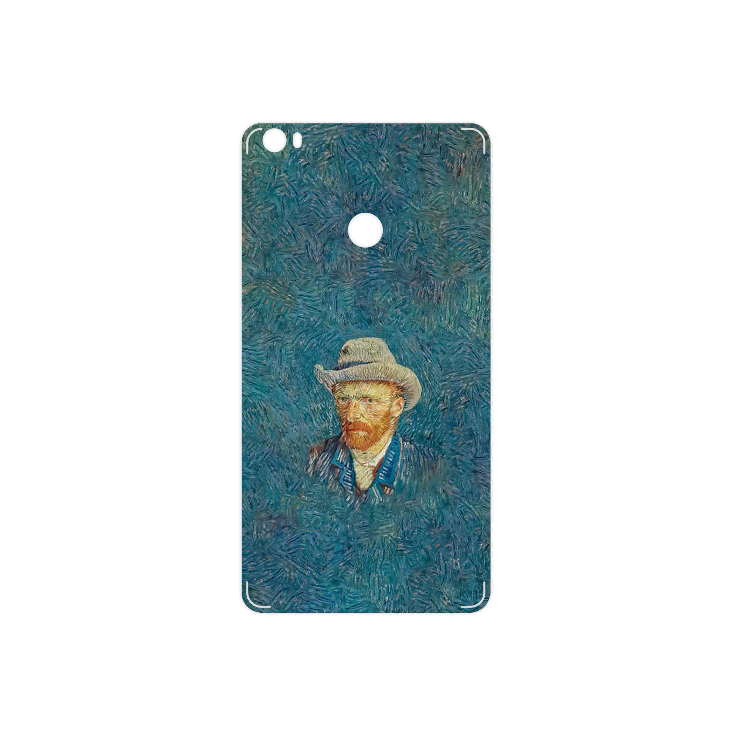 برچسب پوششی ماهوت مدل Self portrait with a gray felt hat مناسب برای گوشی موبایل شیائومی Mi Max