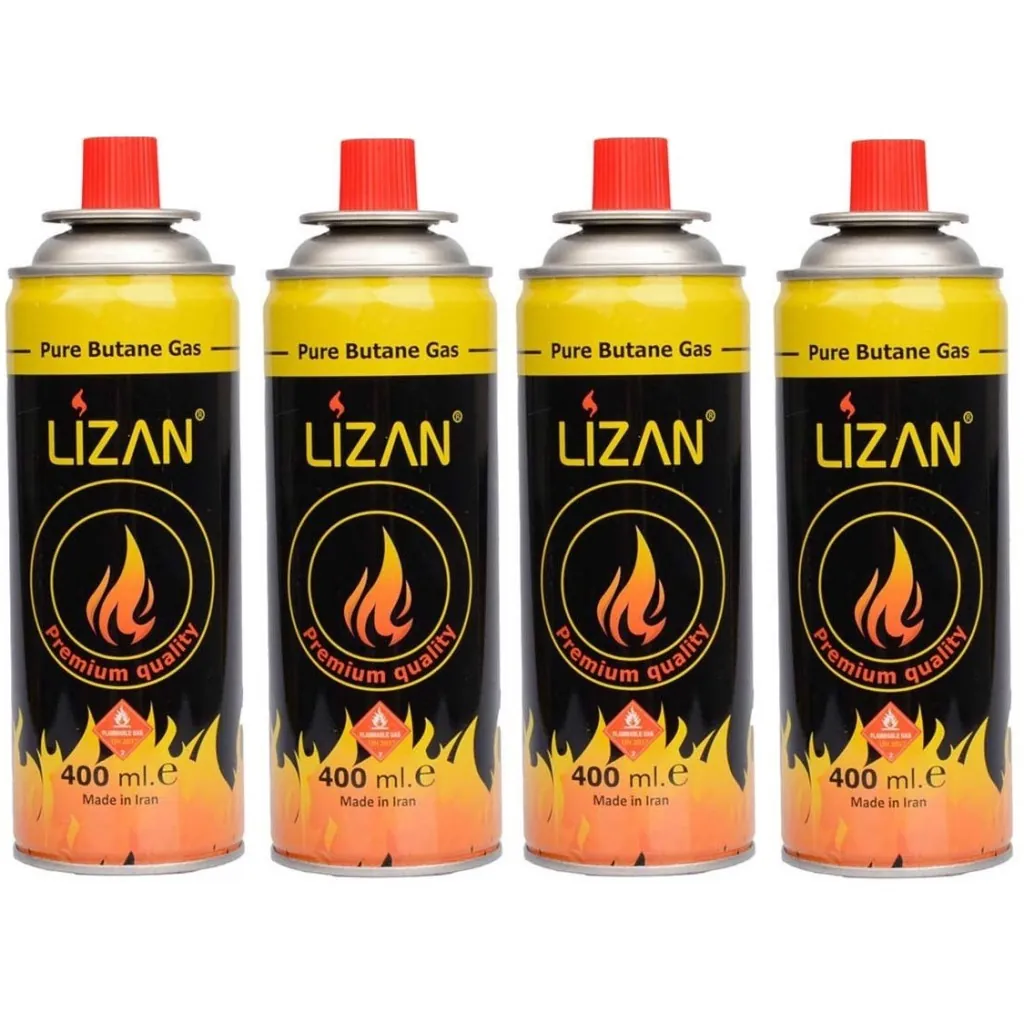 کپسول گاز لیزان 220 گرمی استوانه ای 4 عددی