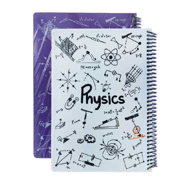 قیمت و خرید  دفتر 100 برگ طرح فیزیک جلد طلقی دات نوت DOT NOTE