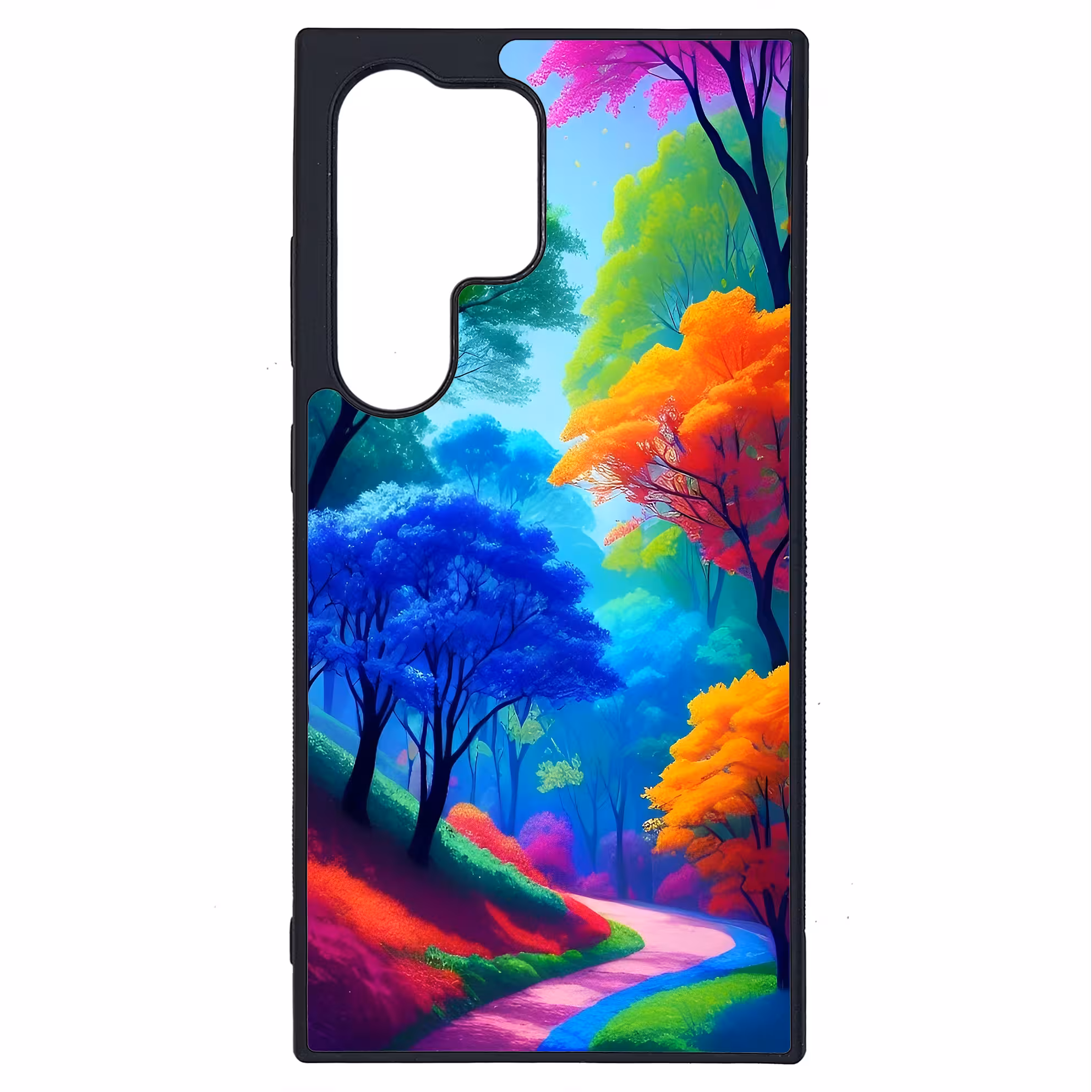 کاور طرح منظره کد G-164 مناسب برای گوشی موبایل سامسونگ Galaxy S24 Ultra | دیجی قاب دونی