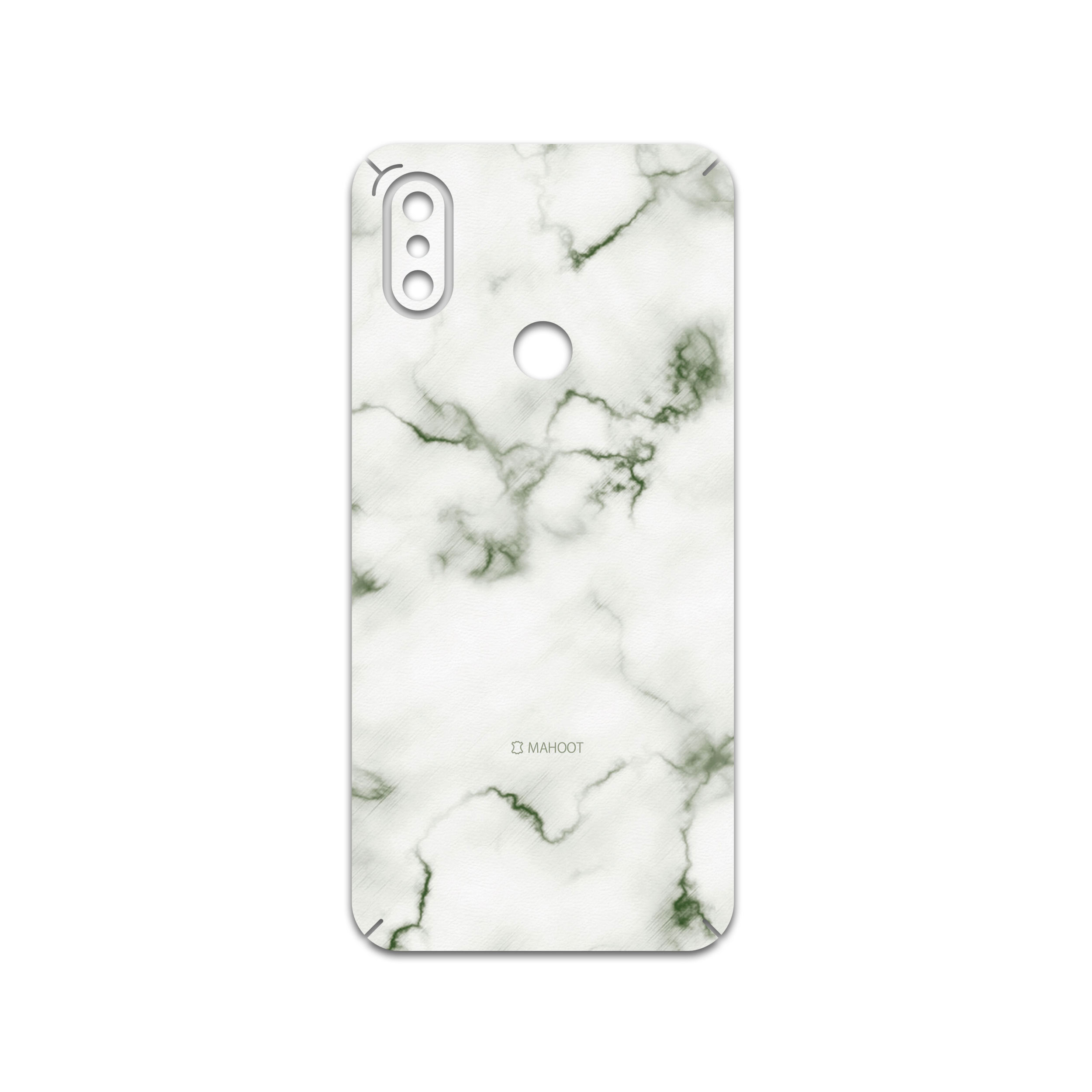 برچسب پوششی ماهوت مدل Blanco-Smoke-Marble مناسب برای گوشی موبایل شیائومی Mi A2