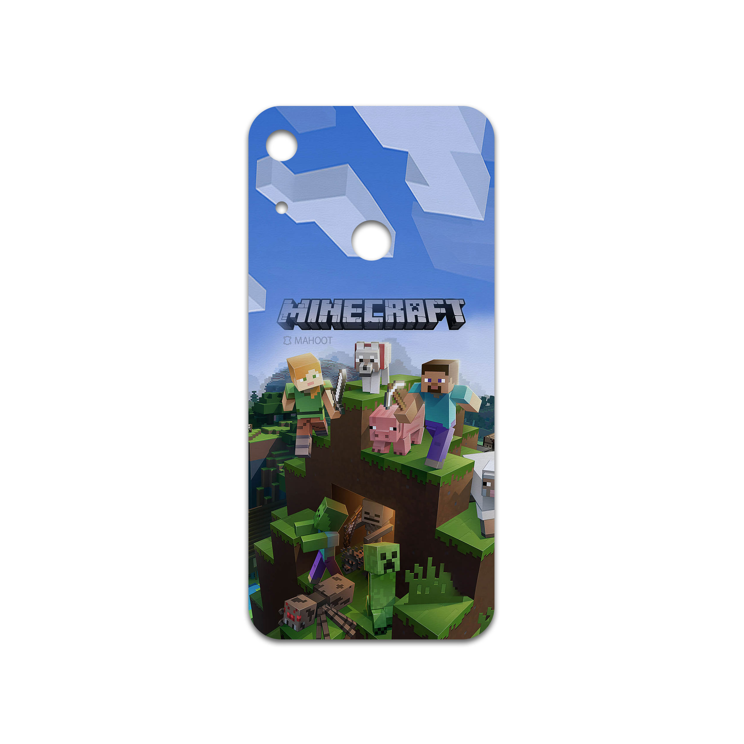 برچسب پوششی ماهوت مدل Minecraft-Game مناسب برای گوشی موبایل هوآوی Y6s 2019