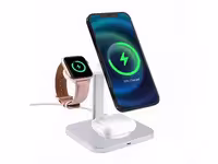 شارژر بی سیم مگ سیف فست شارژ کوتتسی Coteetci 3in1 Magsafe magnetic wireless fast charging 32103-GY