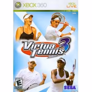بازی ایکس باکس 360 virtua tennis 3