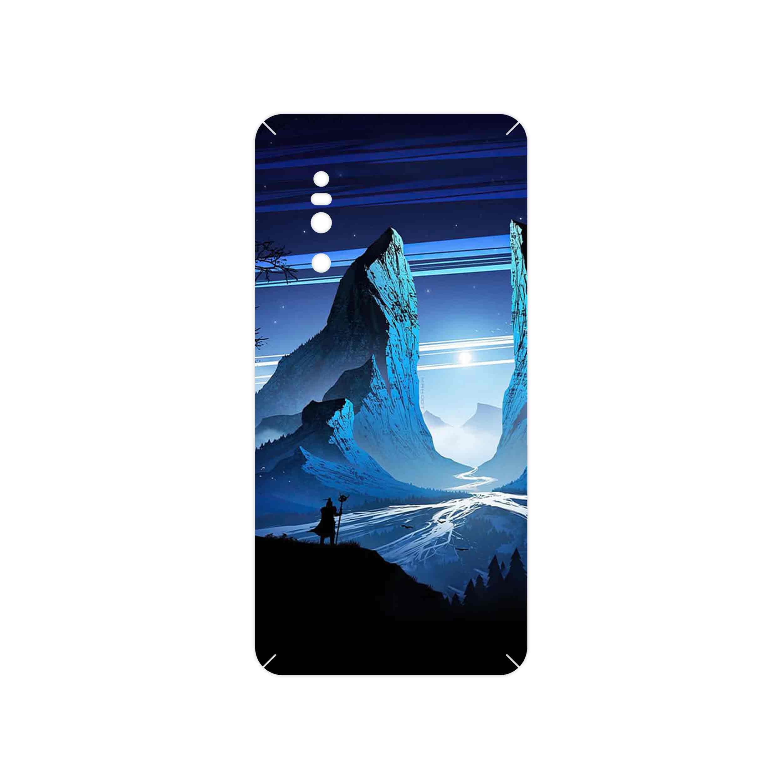 برچسب پوششی ماهوت مدل Blue Mountains Digital Art مناسب برای گوشی موبایل ویوو X27