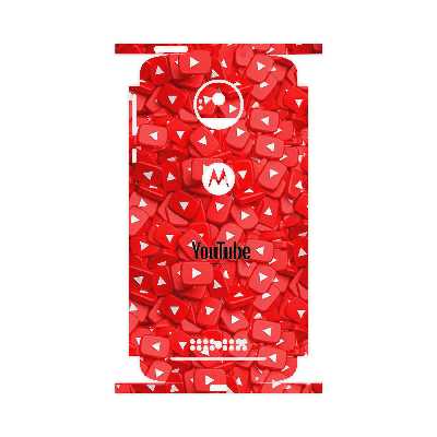 برچسب پوششی ماهوت مدل Youtube-FullSkin مناسب برای گوشی موبایل موتورولا Moto Z