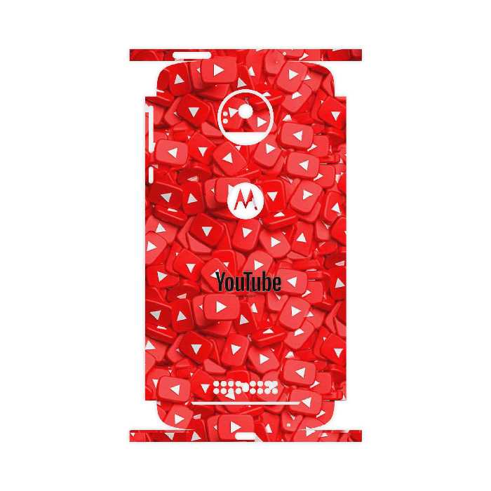 برچسب پوششی ماهوت مدل Youtube-FullSkin مناسب برای گوشی موبایل موتورولا Moto Z