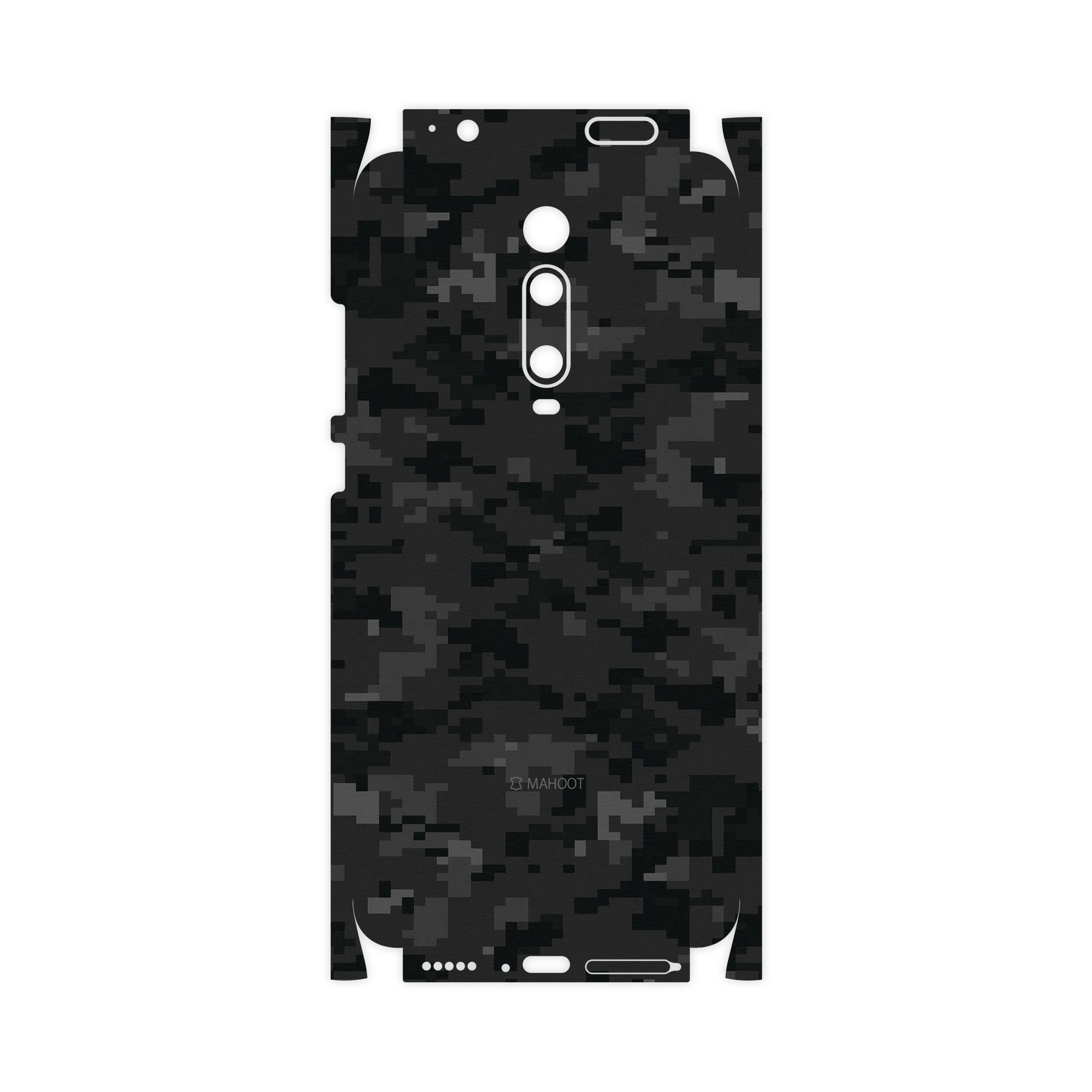 برچسب پوششی ماهوت مدل Night-Army-Pixel-FullSkin مناسب برای گوشی موبایل شیائومی MI 9T