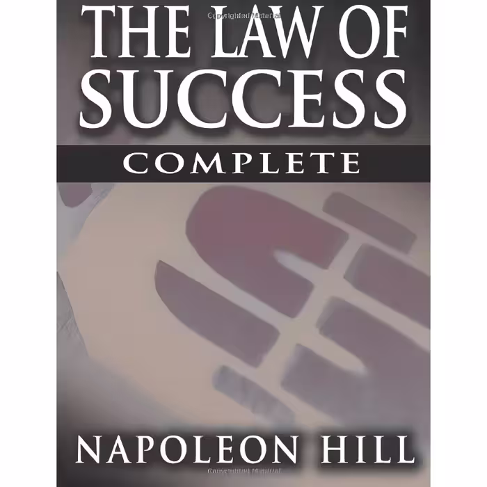 کتاب The Law of Success اثر Napoleon Hill انتشارات تازه ها