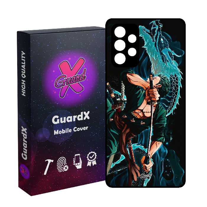 کاور گارد ایکس طرح Roronoa Zoro Anime مدل Glass10553 مناسب برای گوشی موبایل سامسونگ Galaxy A23 4G