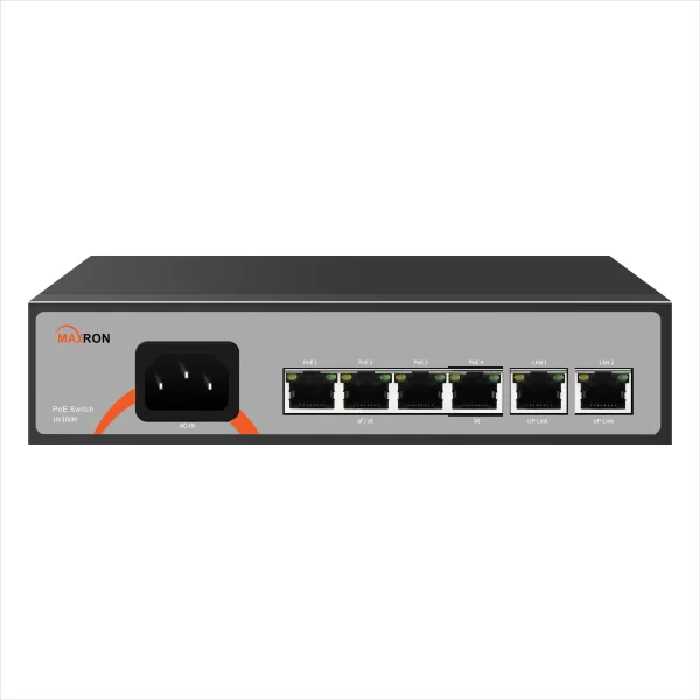سوییچ 4 پورت POE  10/100 مکسرون MSW-3004FPC-2FL-601 | 26874604