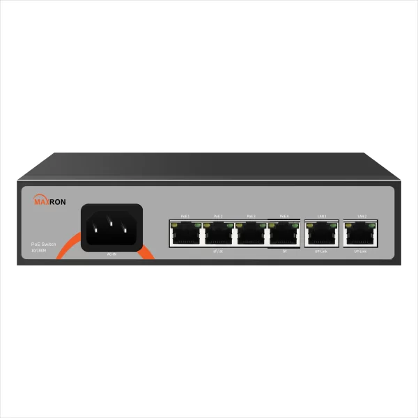 سوییچ 4 پورت POE  10/100 مکسرون MSW-3004FPC-2FL-601 | 26874604