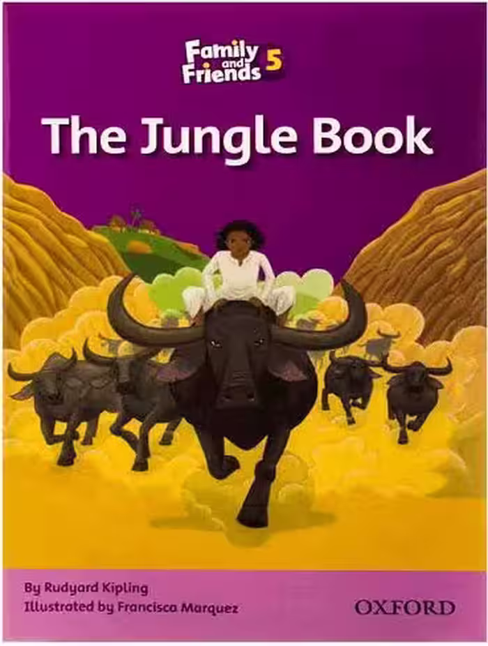 Family and Friends Readers 5 The Jungle Book کتاب جنگل (داستان کتاب فمیلی اند فرندز 5)
