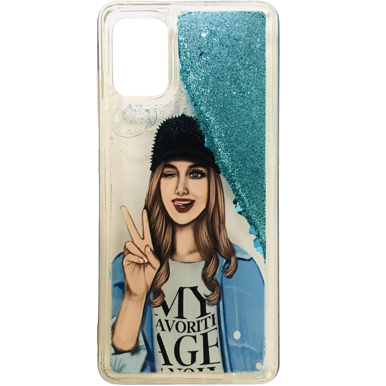 کاور طرح آکواریومی کد 2233 مناسب برای گوشی موبایل سامسونگ Galaxy A71