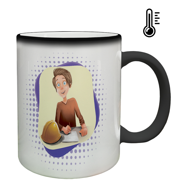 ماگ حرارتی مدل مهندس کد 12