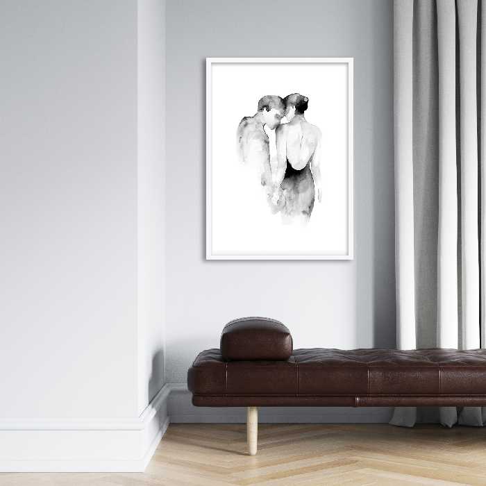 تابلو فورنیمو مدل ایلوستریشن مینیمال و مدرن کد 05330W