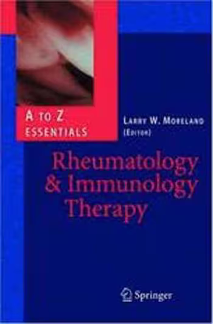 [PDF] دانلود کتاب Rheumatology And Immunology Therapy, 2004