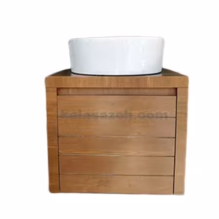 روشویی کابینتی قهوه ای 9001