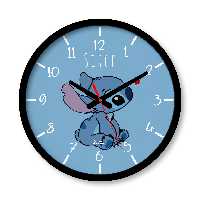 ساعت دیواری بزرگ راویتا طرح استیچ کد 3606