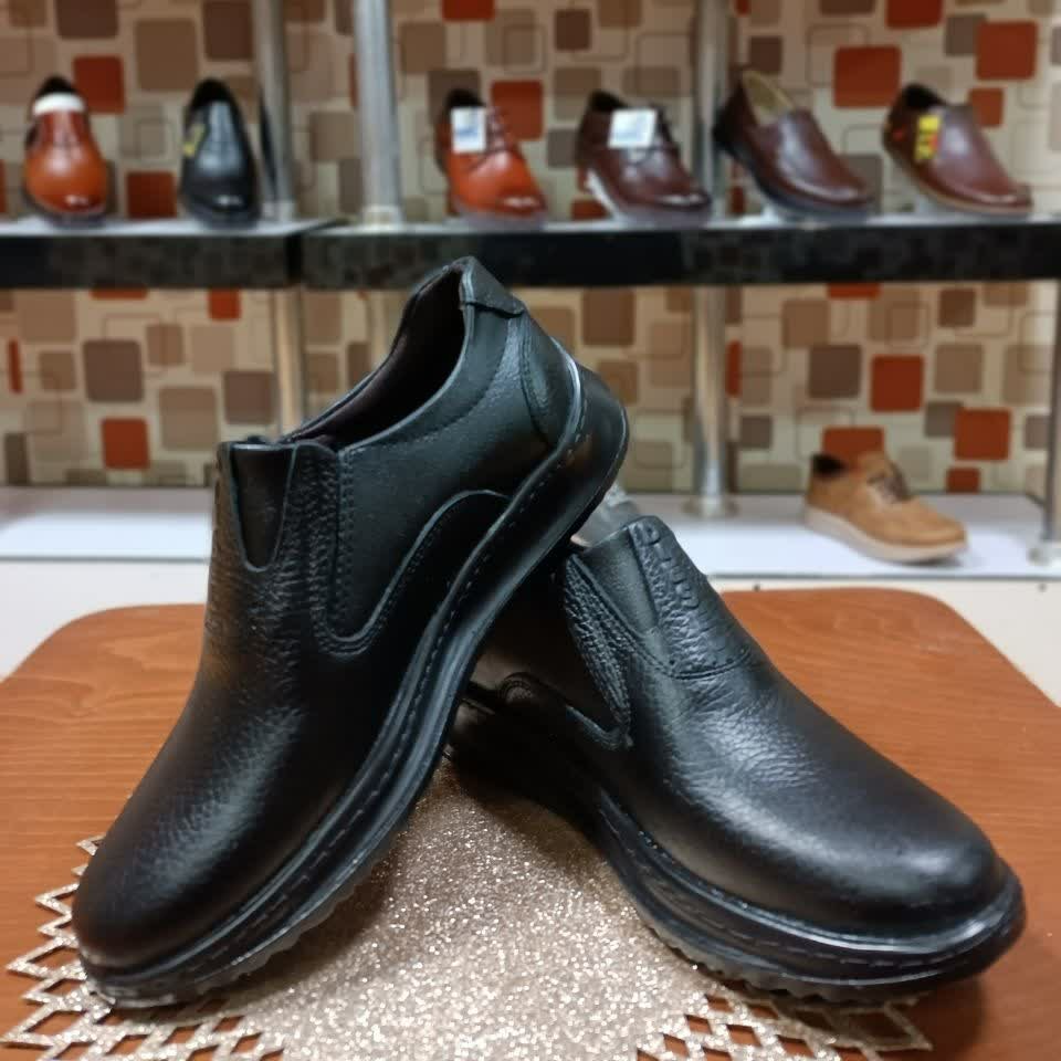 کفش مردانه چرم طبیعی تبریز
