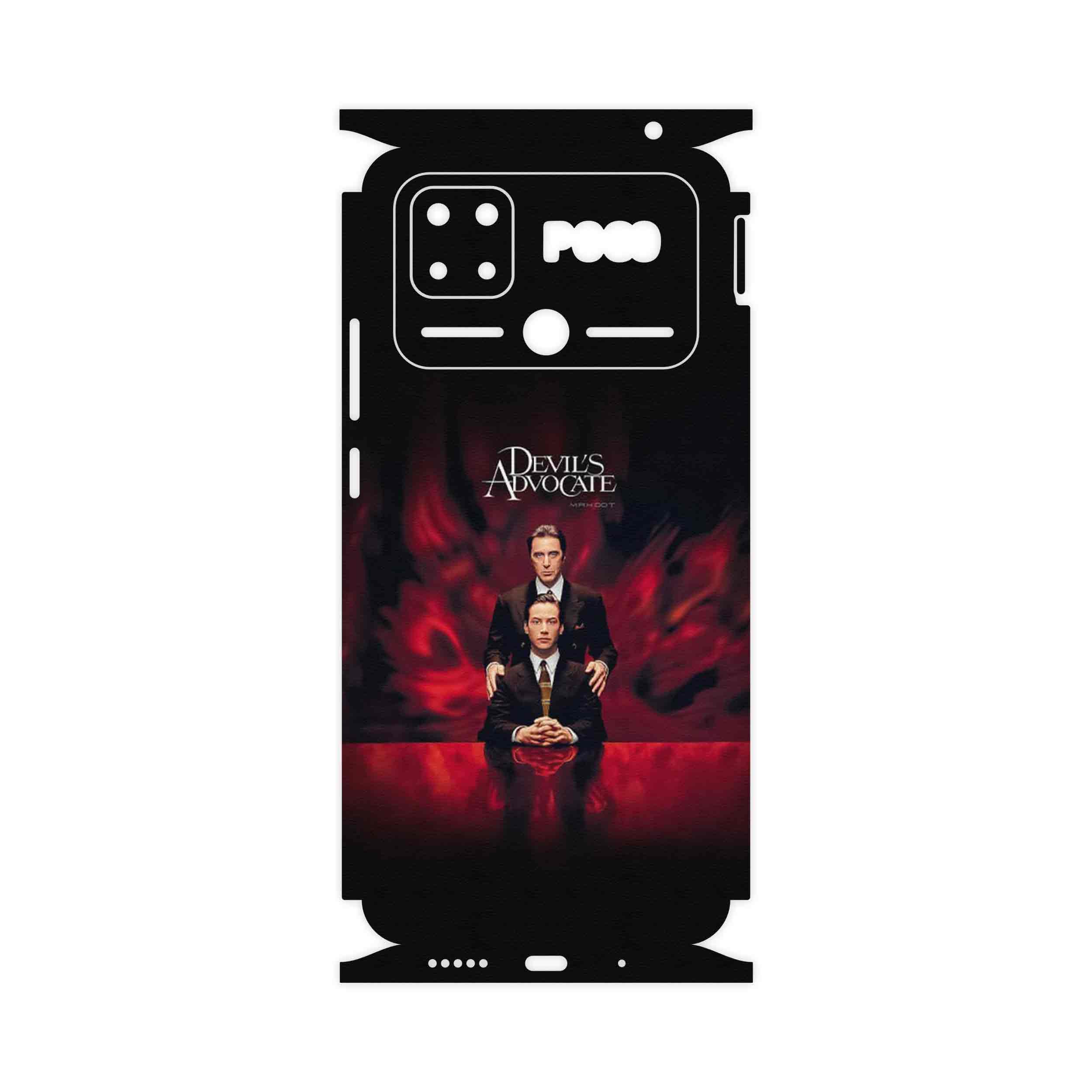 برچسب پوششی ماهوت مدل The Devil's Advocate-FullSkin مناسب برای گوشی موبایل شیائومی Poco C40