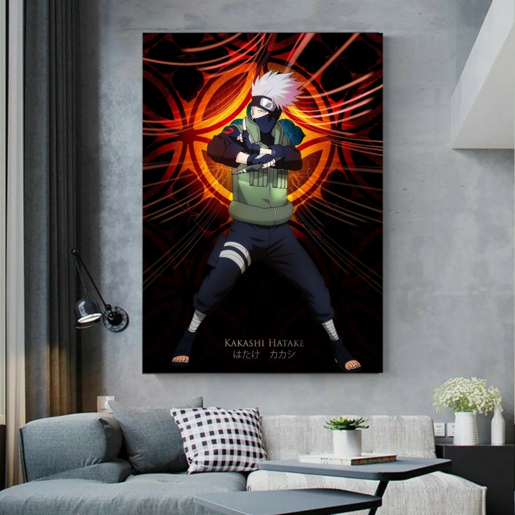 تابلو بوم طرح انیمه ناروتو مدل SDB4887