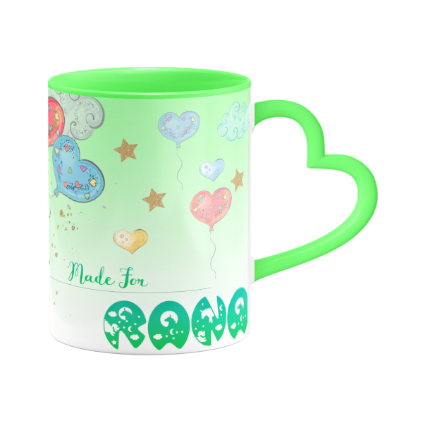 ماگ مدل اسب تک شاخ طرح رعنا