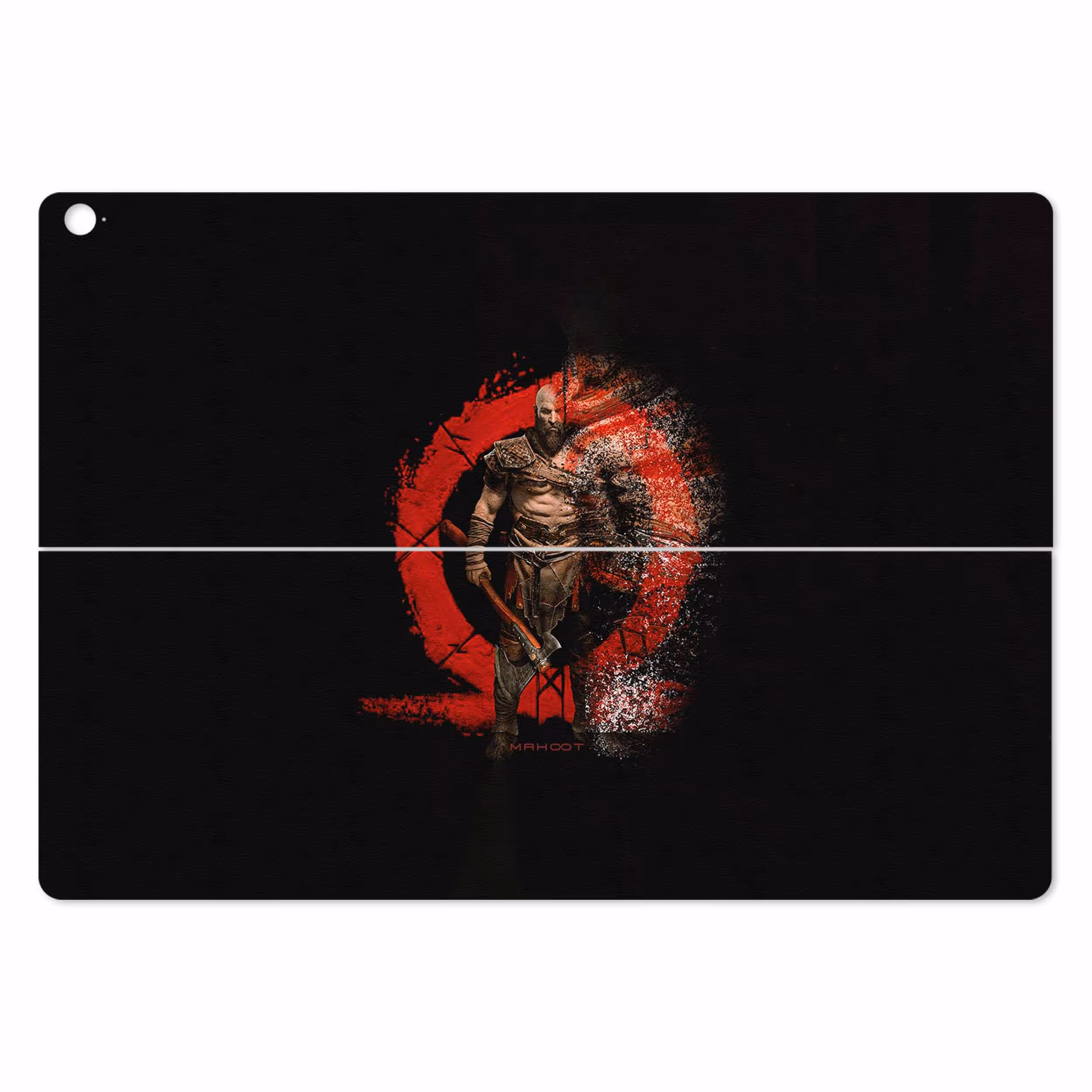 برچسب پوششی ماهوت مدل God-Of-War-Game مناسب برای تبلت ایسوس Transformer 3 Pro 2016