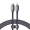 کابل USB-C به لایتنینگ باسئوس مدل Crystal Shine طول 2 متر
