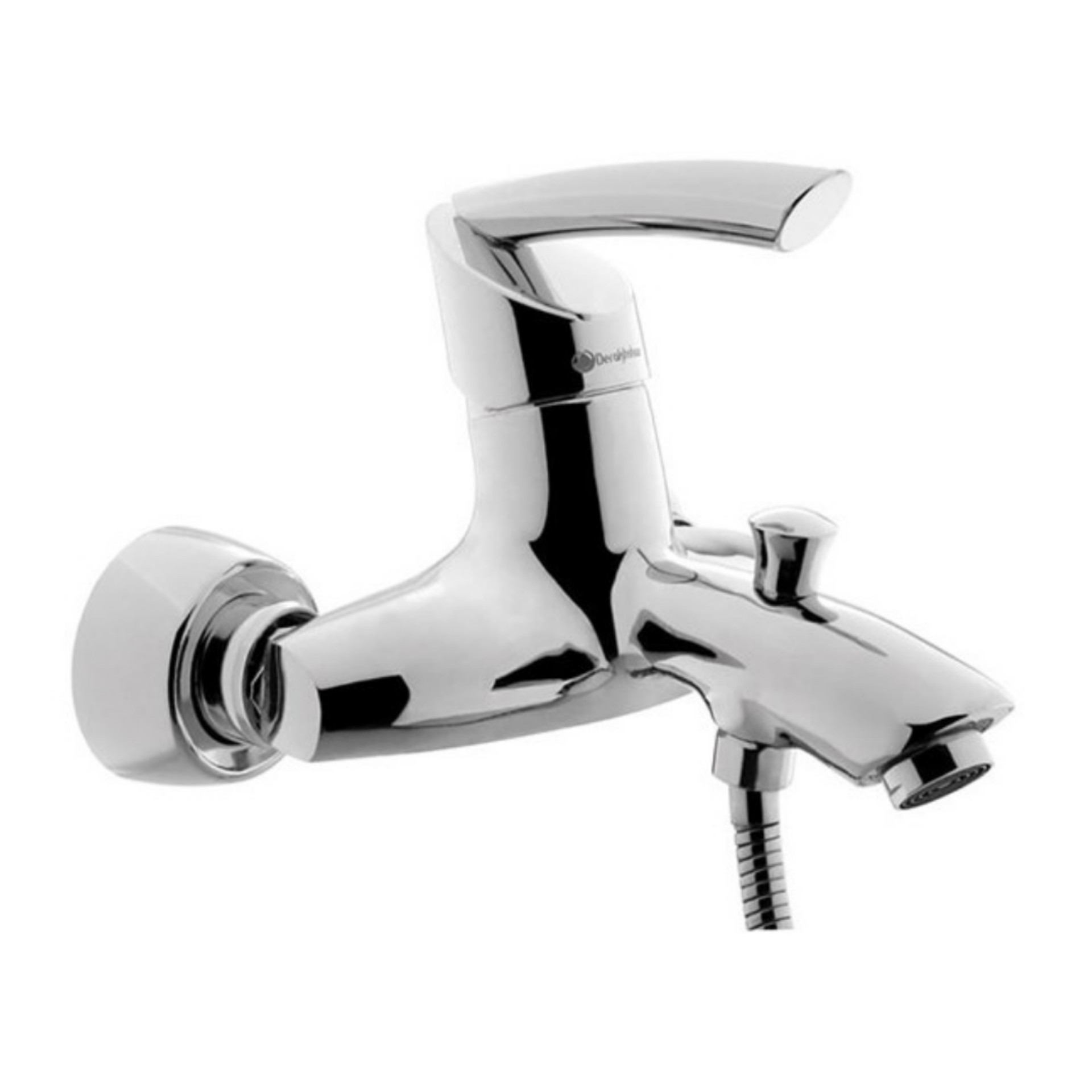 شیر حمام درخشان مدل تاپ کروم