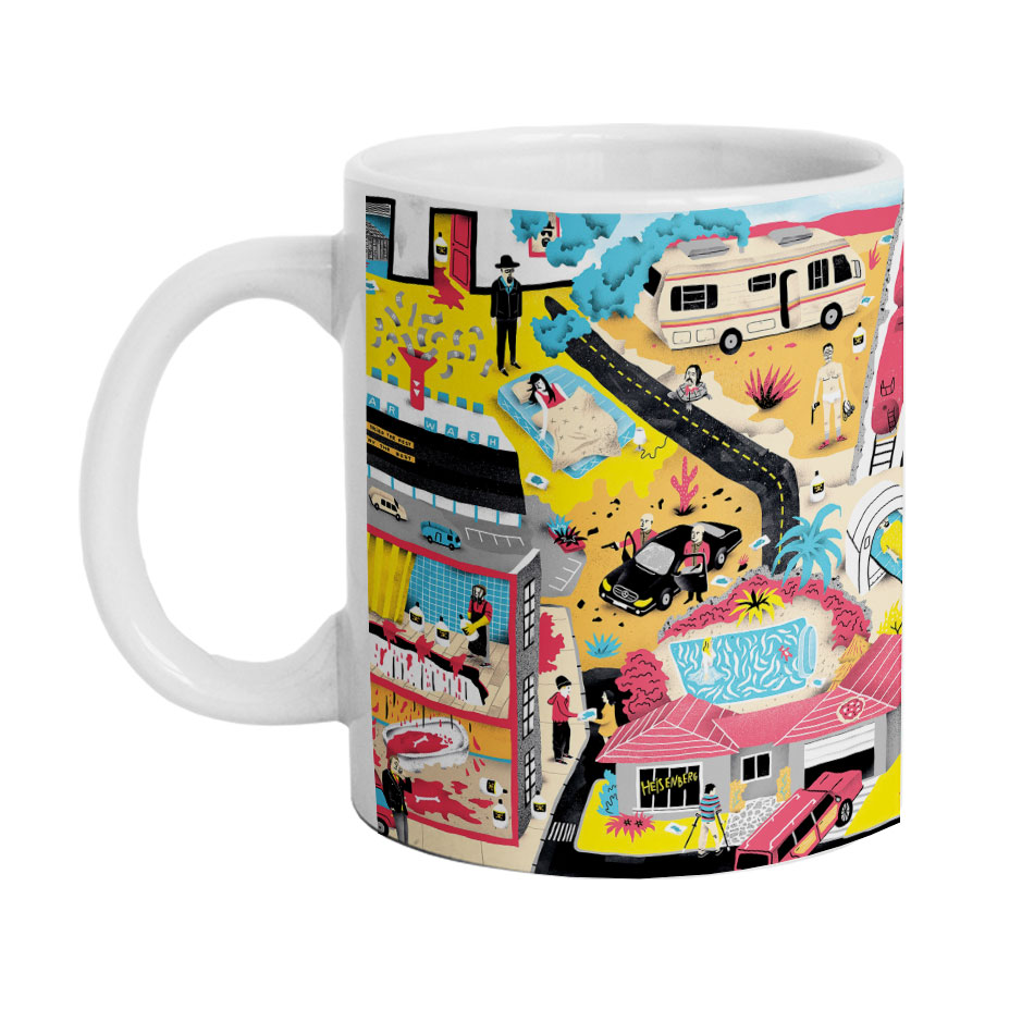 ماگ دارلی طرح بریکینگ بد مدل M1486