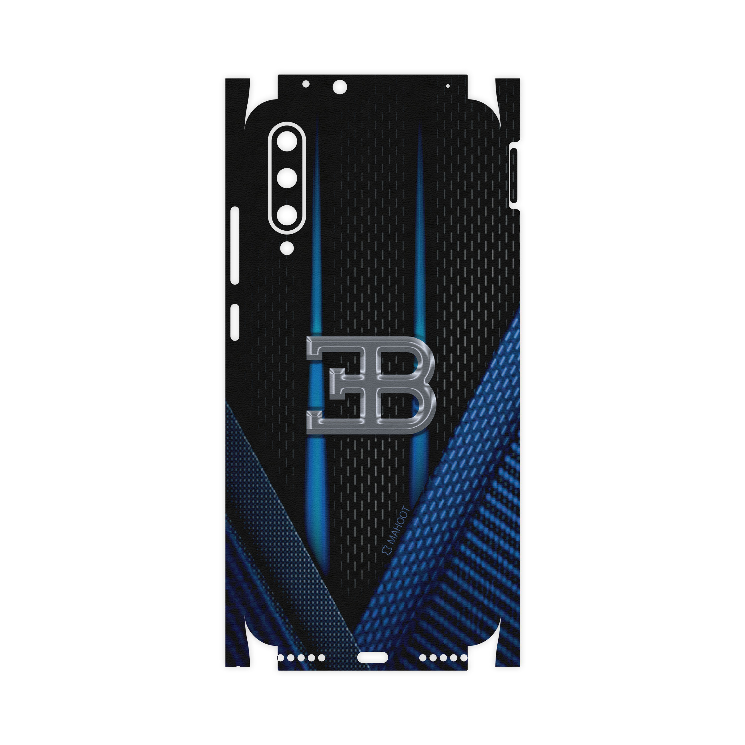 برچسب پوششی ماهوت مدل BUGATTI-FullSkin مناسب برای گوشی موبایل شیائومی Mi A3
