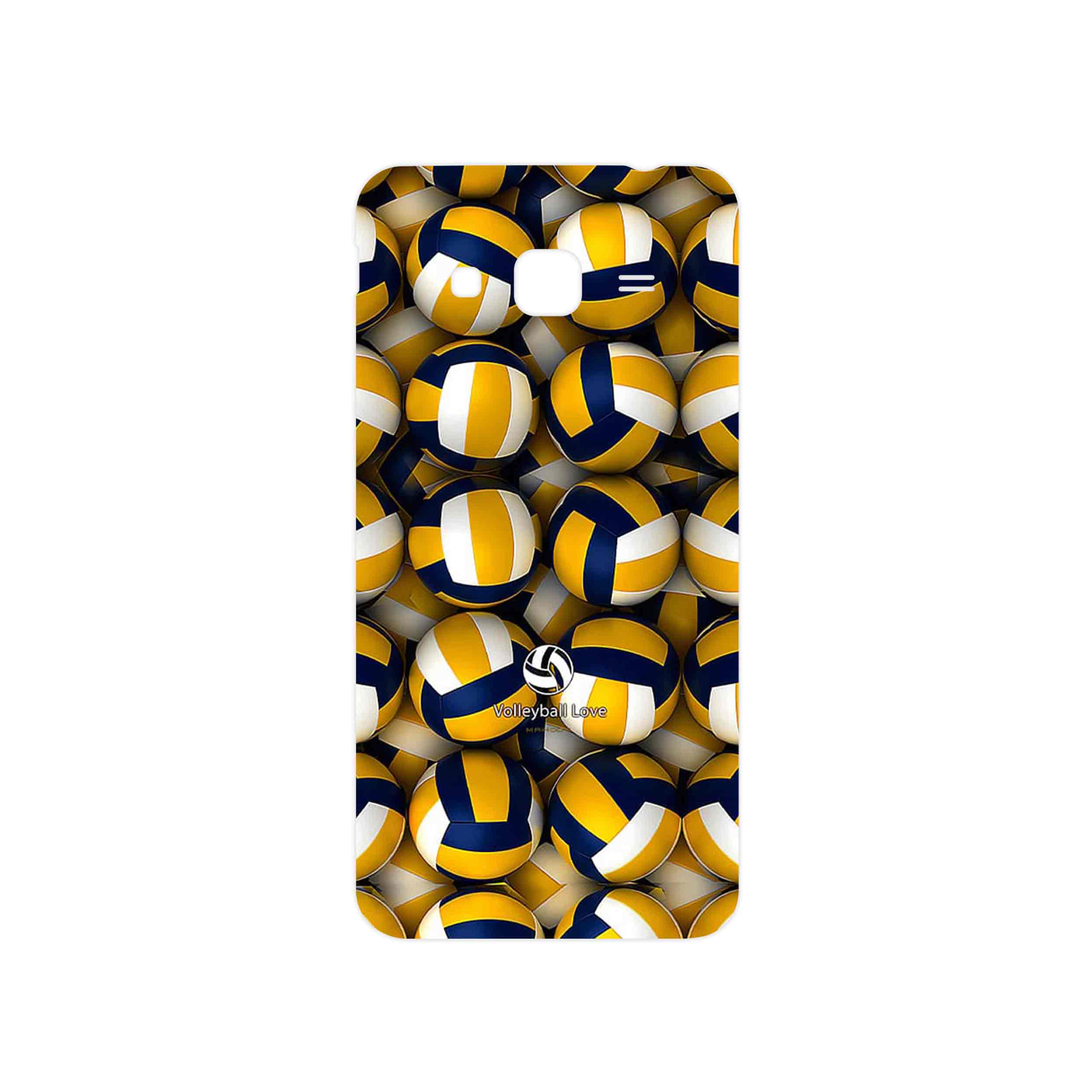 برچسب پوششی ماهوت مدل Volleyball مناسب برای گوشی موبایل سامسونگ Galaxy J3 2016