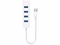 هاب 4 پورت شیائومی Xiaomi XMFXQ01QM USB3.0 Hub طول 24 سانتی متر