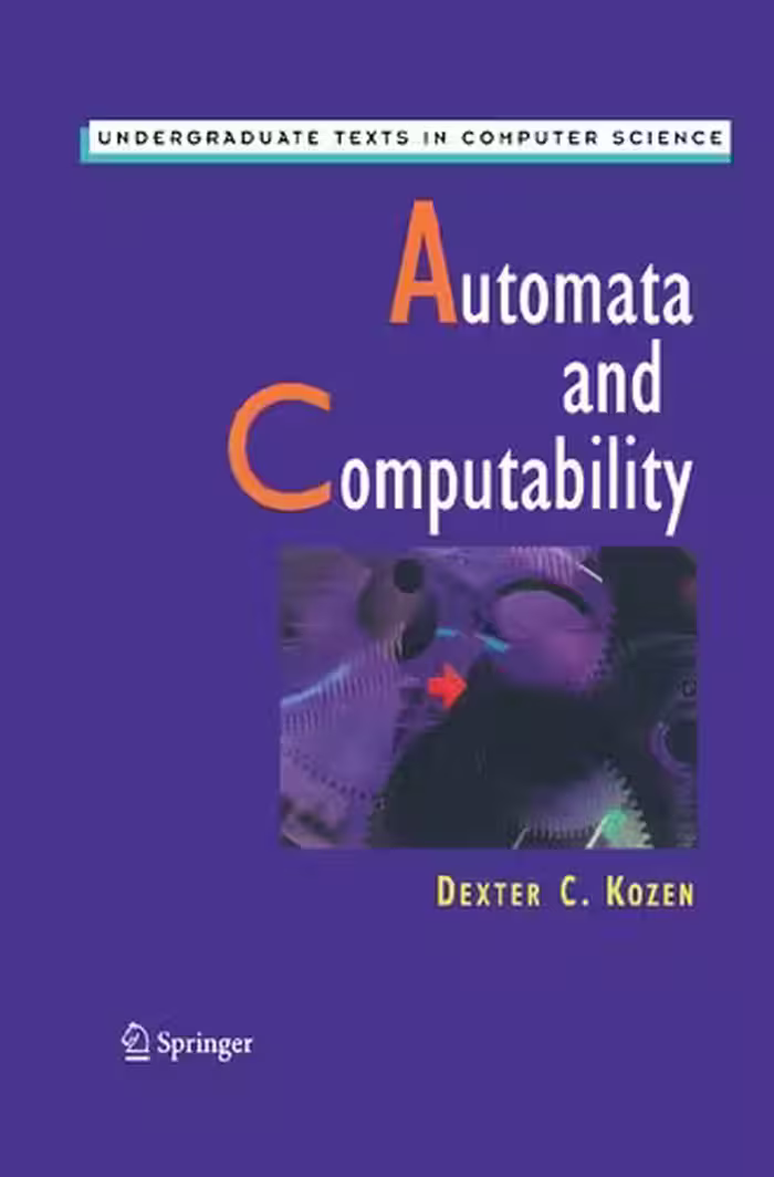 خرید و دانلود نسخه کامل کتاب Automata and Computability (Undergraduate Texts in Computer Science)