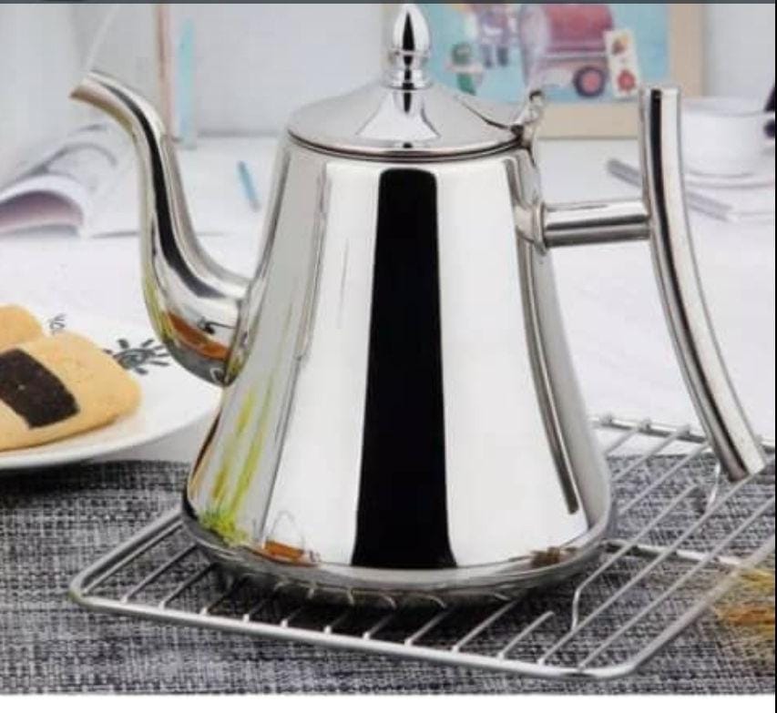 کتری استیل عربی 1.5 لیتری صافی دار