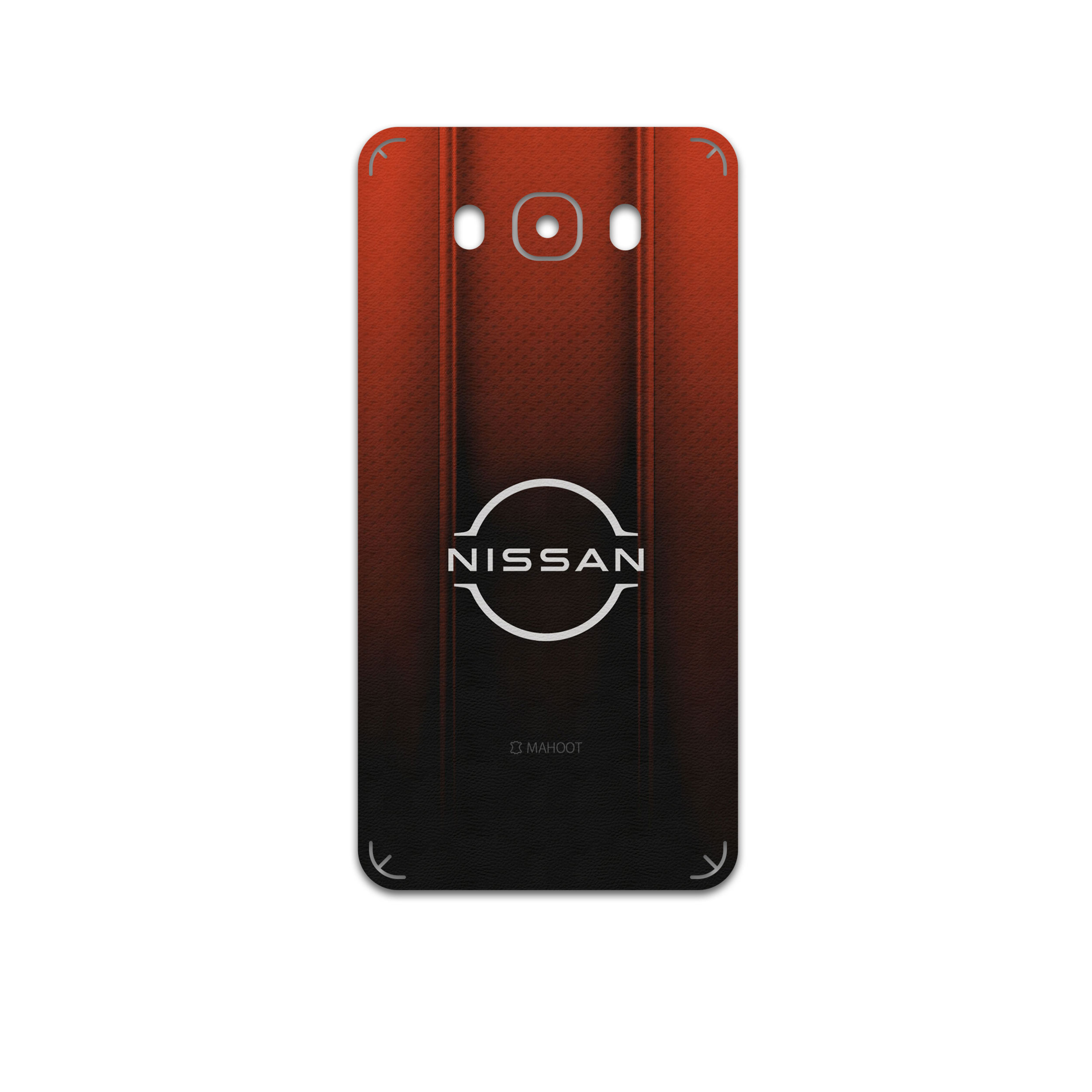 برچسب پوششی ماهوت مدل Nissan-Logo مناسب برای گوشی موبایل سامسونگ Galaxy J7 2016