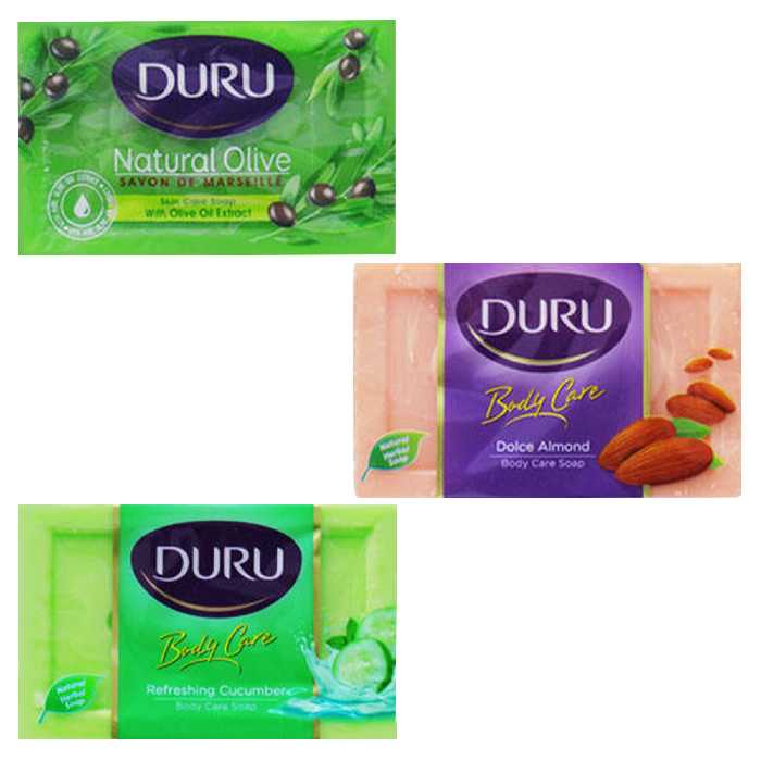 صابون شستشو دورو مدل O_C_A وزن 180 گرم مجموعه 3 عددی