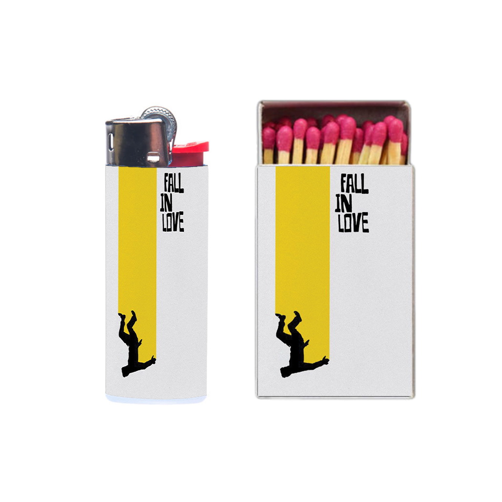 فندک مدل سقوط کد 1089 به همراه کبریت