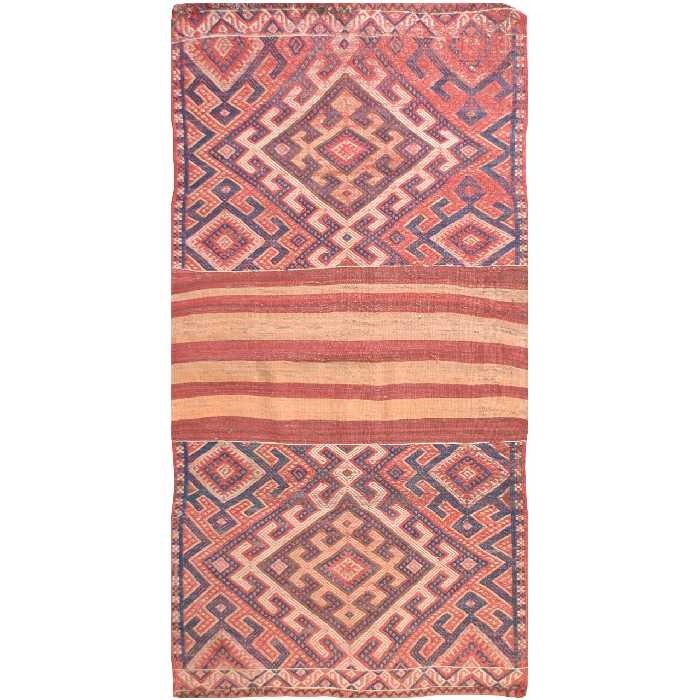 گلیم قدیمی فرش هریس کد 100495