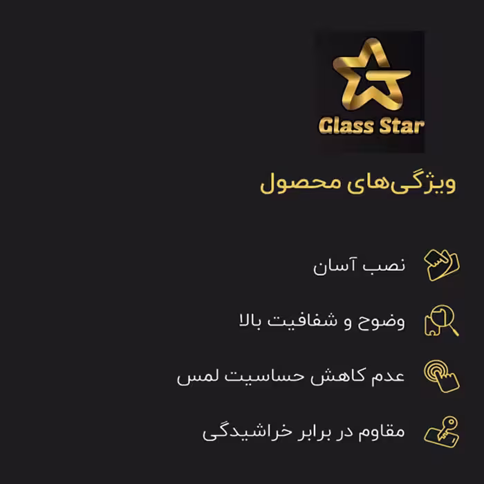محافظ صفحه نمایش گلس استار مدل PMMA-X مناسب برای ساعت هوشمند شیائومی IMILAB KW66